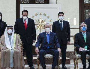 BAE Ankara Büyükelçisi Al Dhaheri, Erdoğan’a güven mektubu sundu